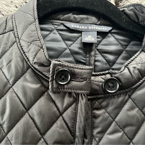 Banana Republic Black Puffy Jacket - Picture 6 of 6